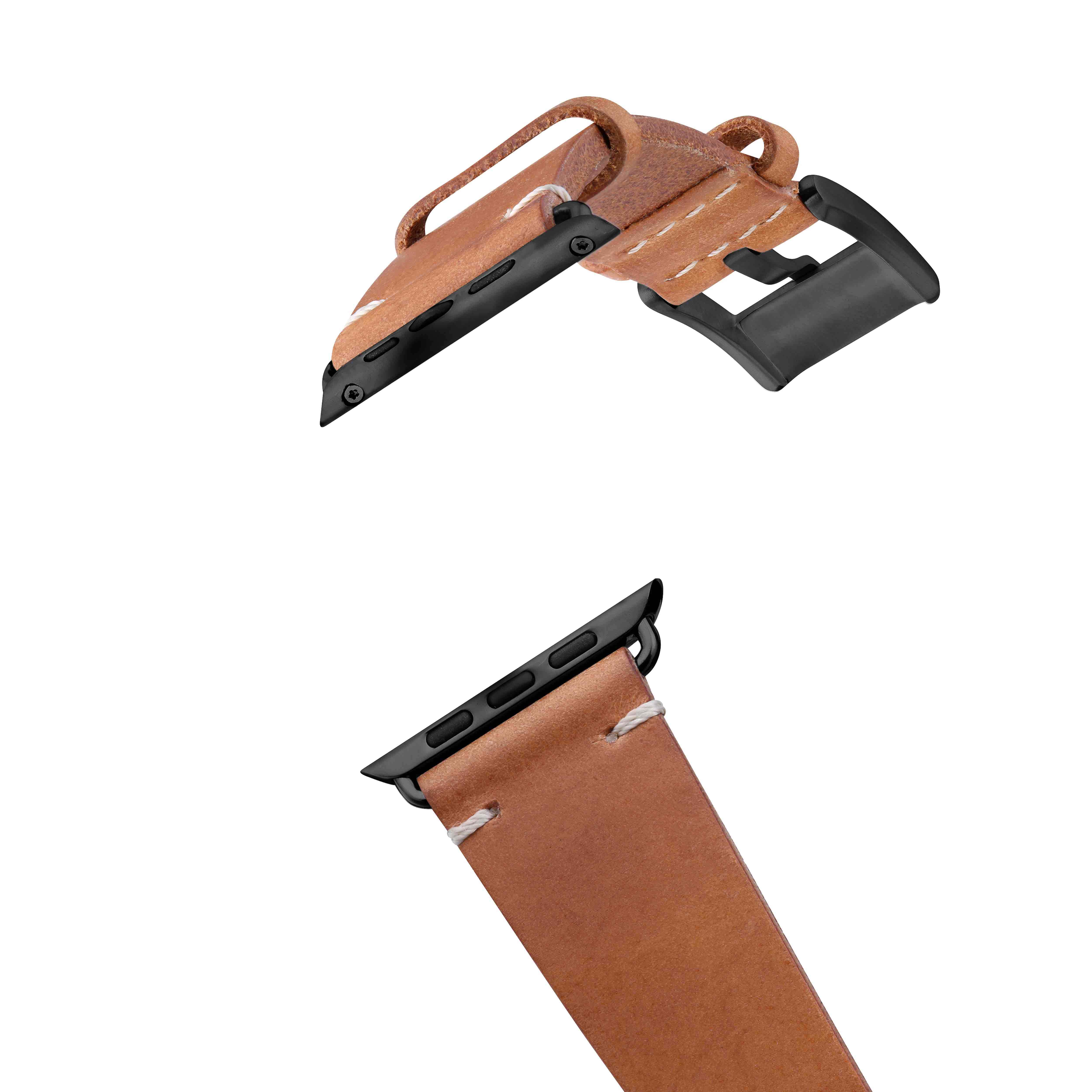 Apple Watch Strap | Leather Amber