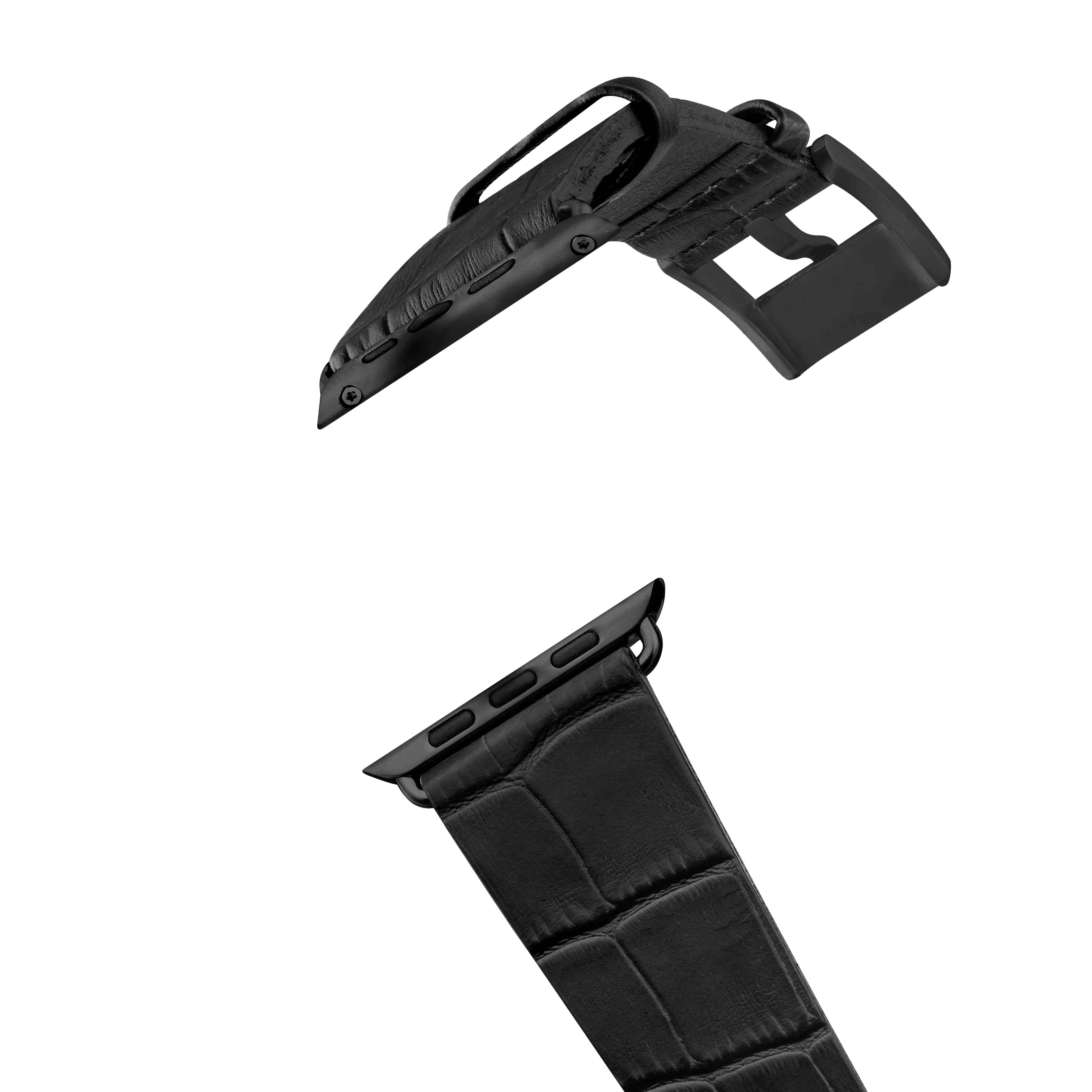 Apple Watch Strap | Croco Black