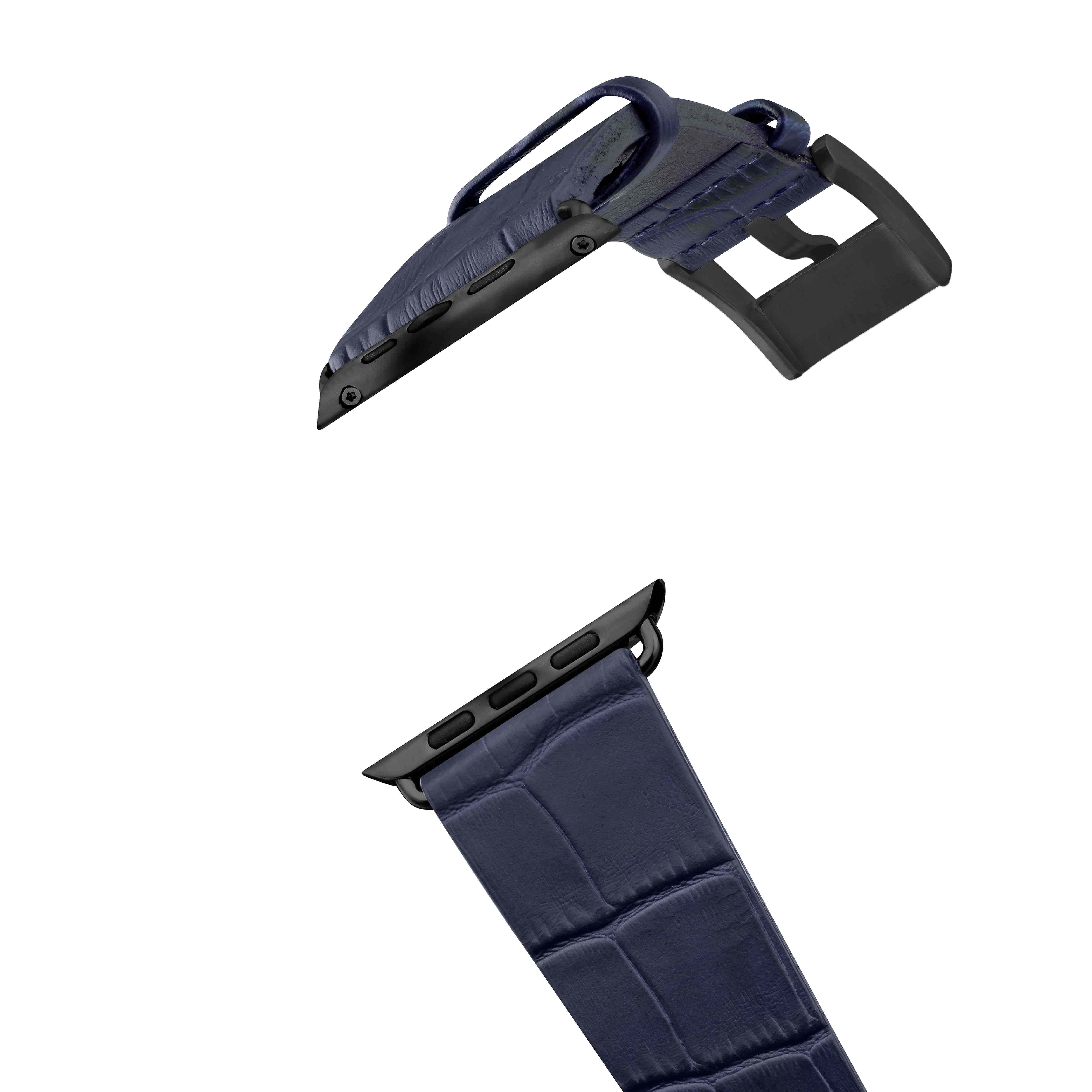 Apple Watch Strap | Croco Blue