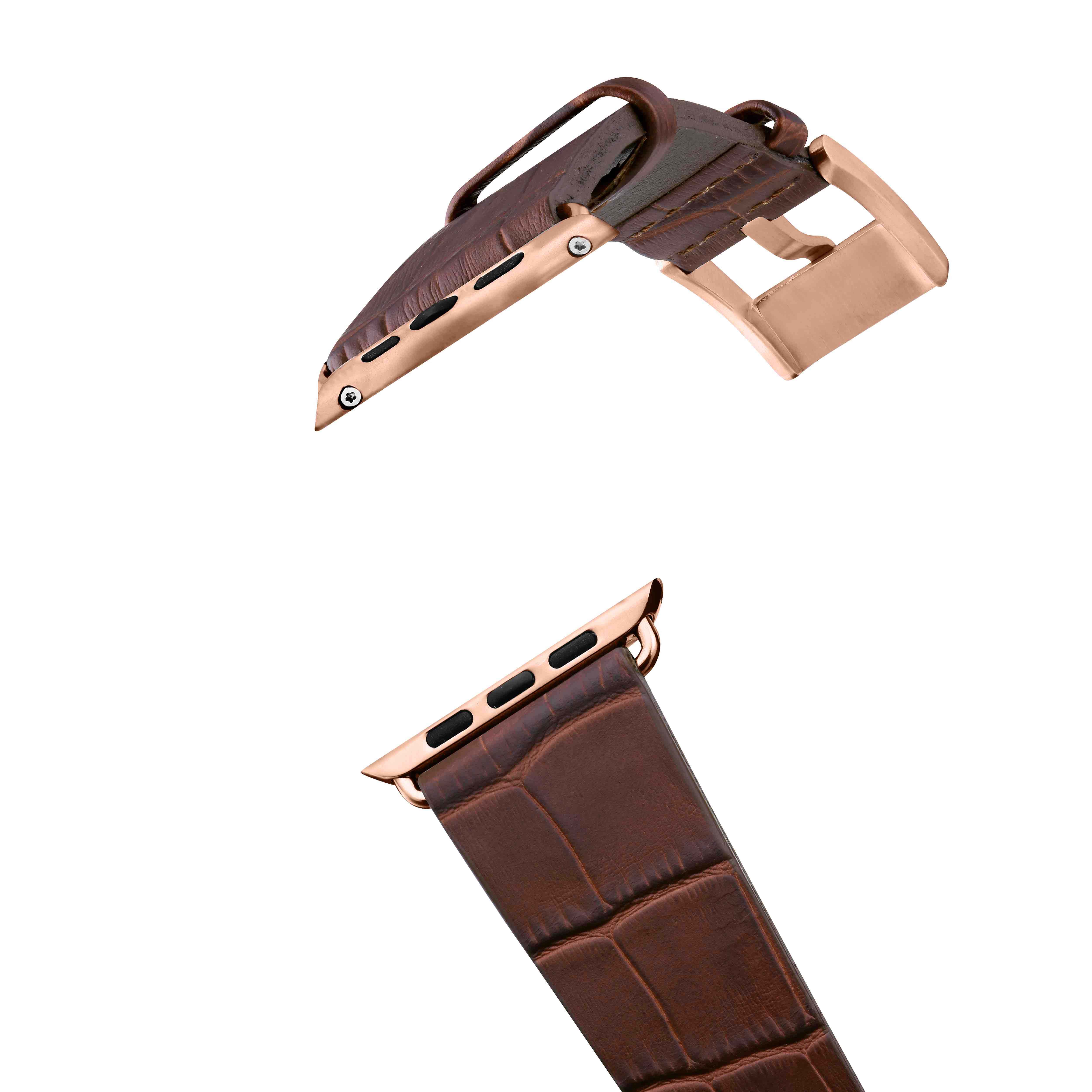 Apple Watch Strap | Croco Brown